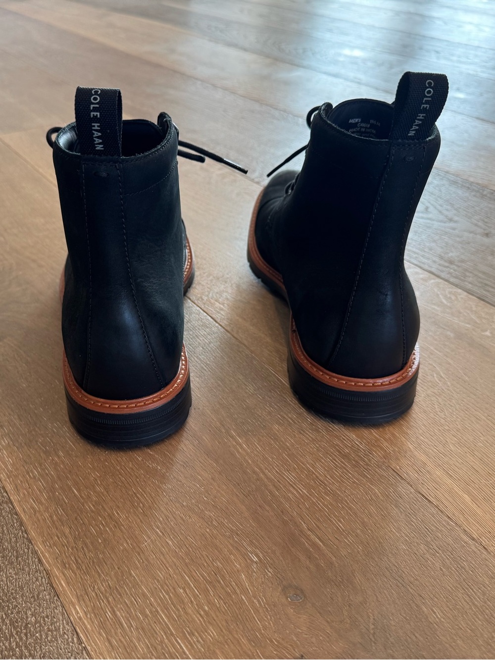 Cole Haan Black Chukka Boots - Picture 4 of 10
